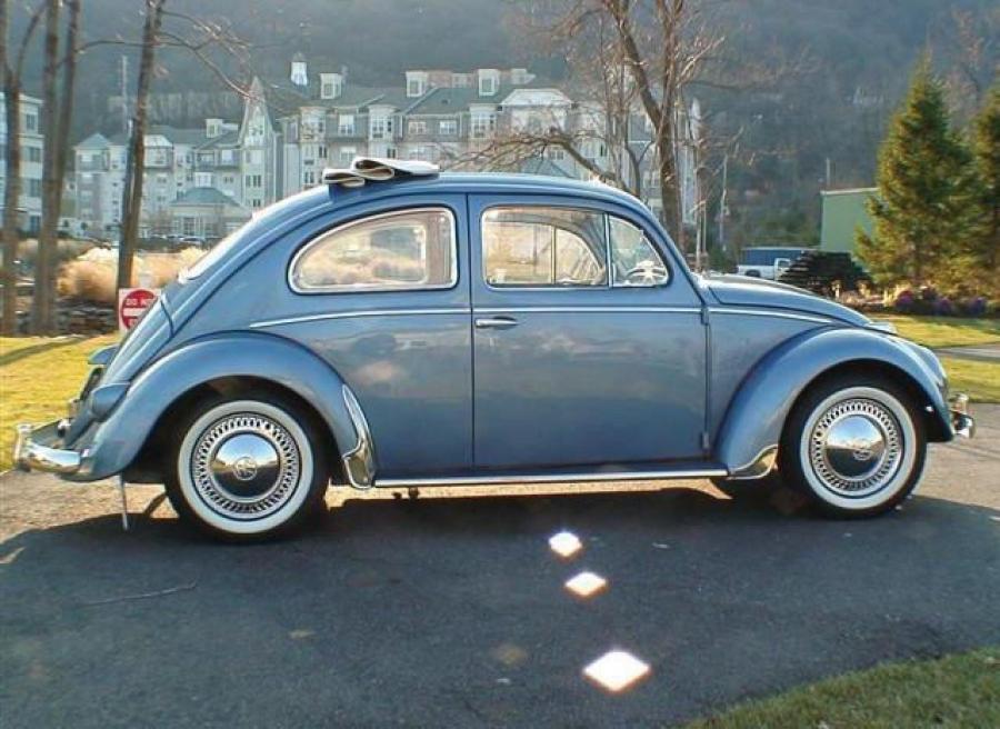  Volkswagen Beetle Deluxe Sunroof Sedan 1958 года  (фото 7 из 10)